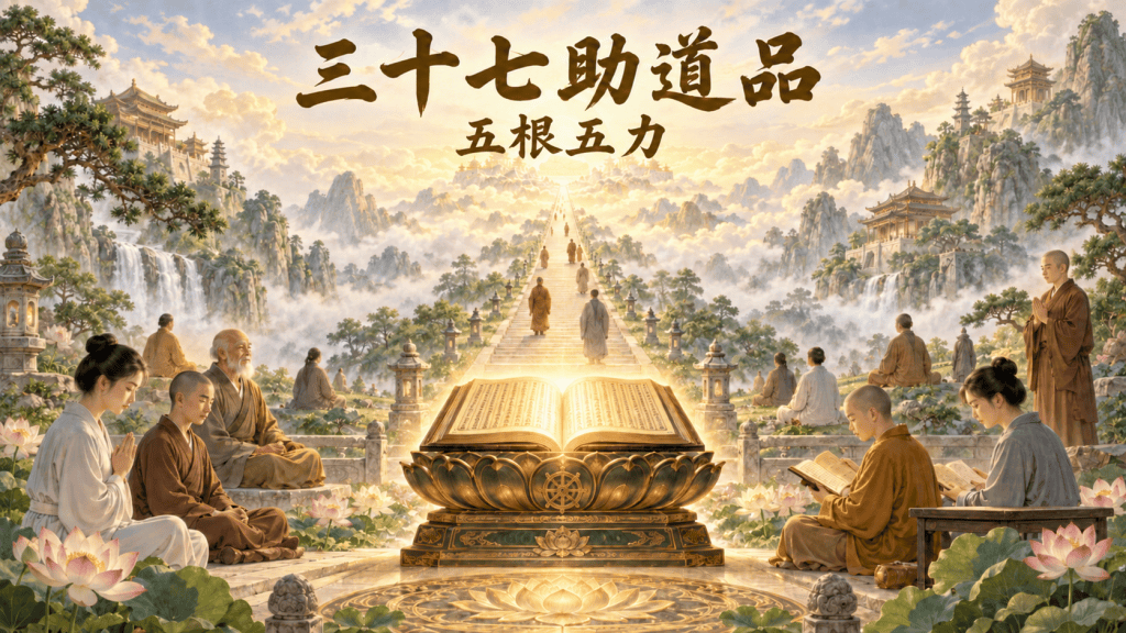 三十七助道品–五根五力20250410