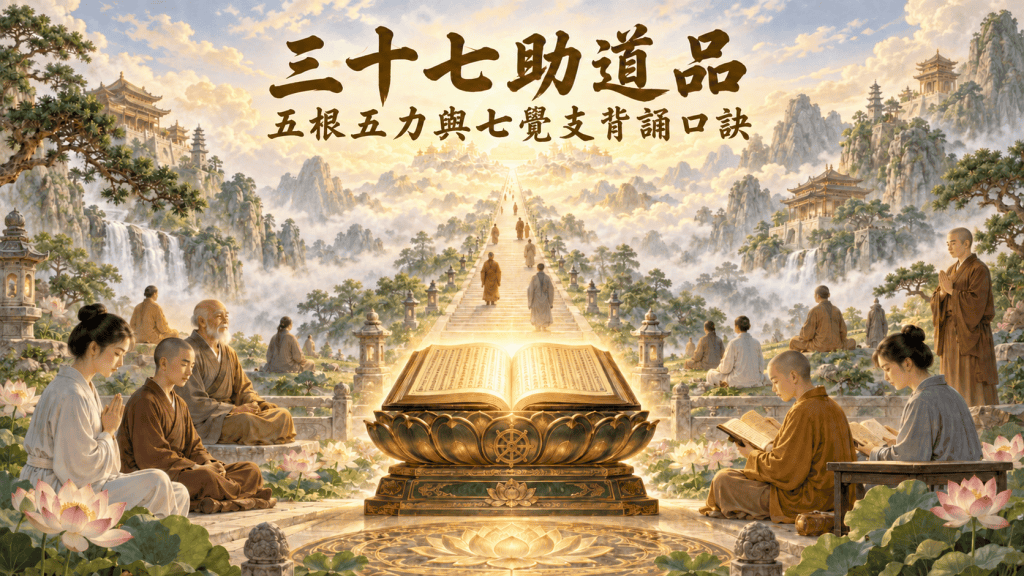 五根五力與七覺支背誦口訣