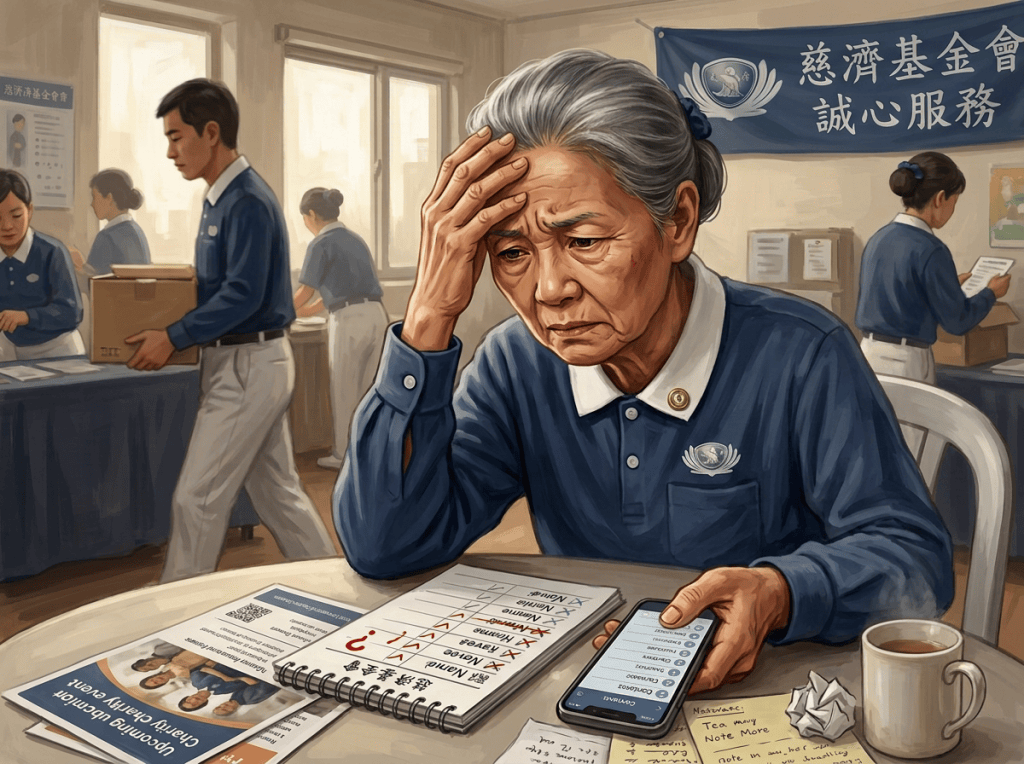 年長又煩惱的明麗組長(A01-5)