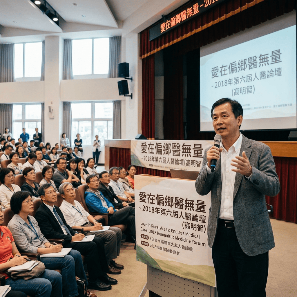 愛在偏鄉醫無量-2018年第六屆人醫論壇(高明智)