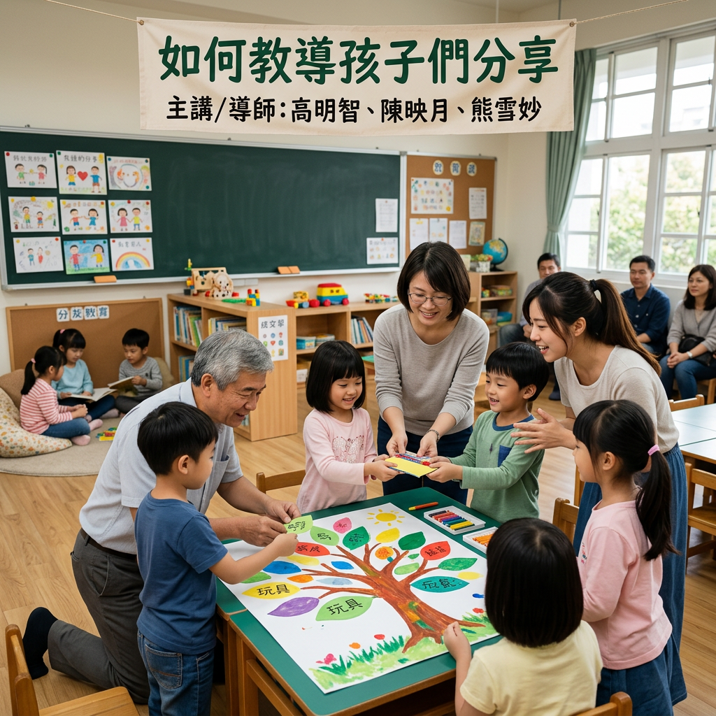 如何教導孩子們分享(高明智+陳映月+熊雪妙)