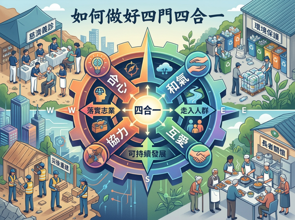 如何做好四法四門 四合一(二)Q21-Q28