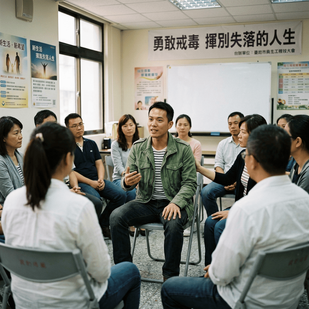 勇敢戒毒 揮別失落的人生