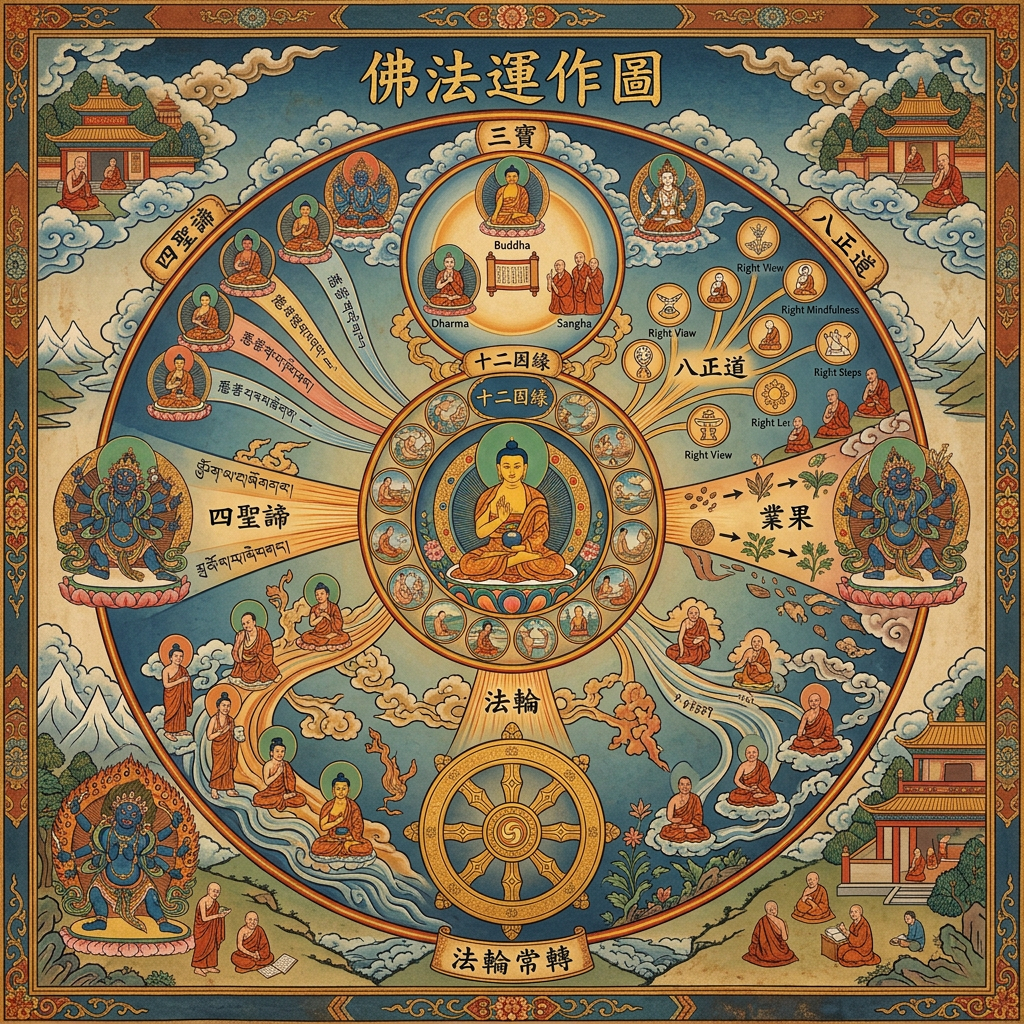 慈濟宗四法四⾨四合⼀精神