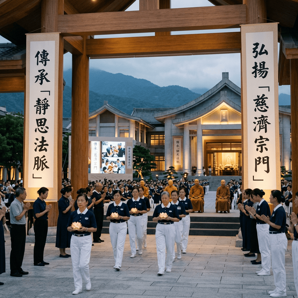 傳承「靜思法脈」，弘揚「慈濟宗門」