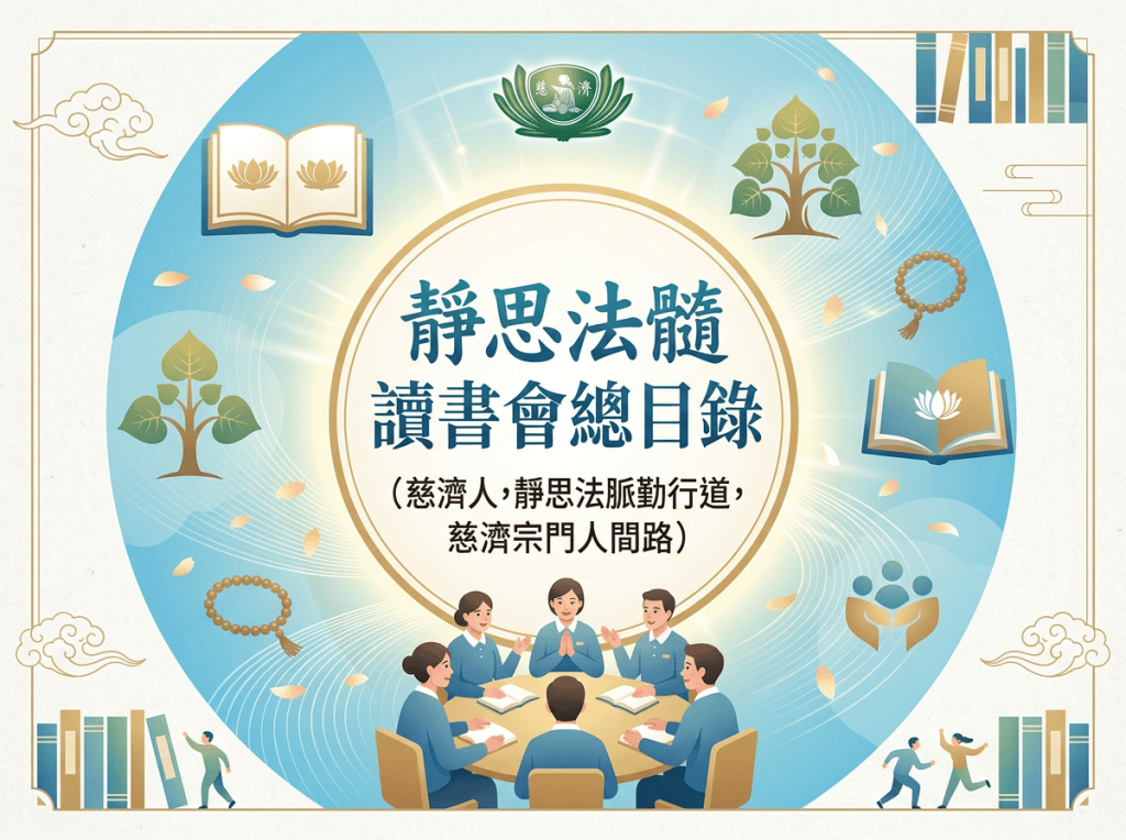 靜思法髓讀書會總目錄（慈濟人，靜思法脈勤行道，慈濟宗門人間路）