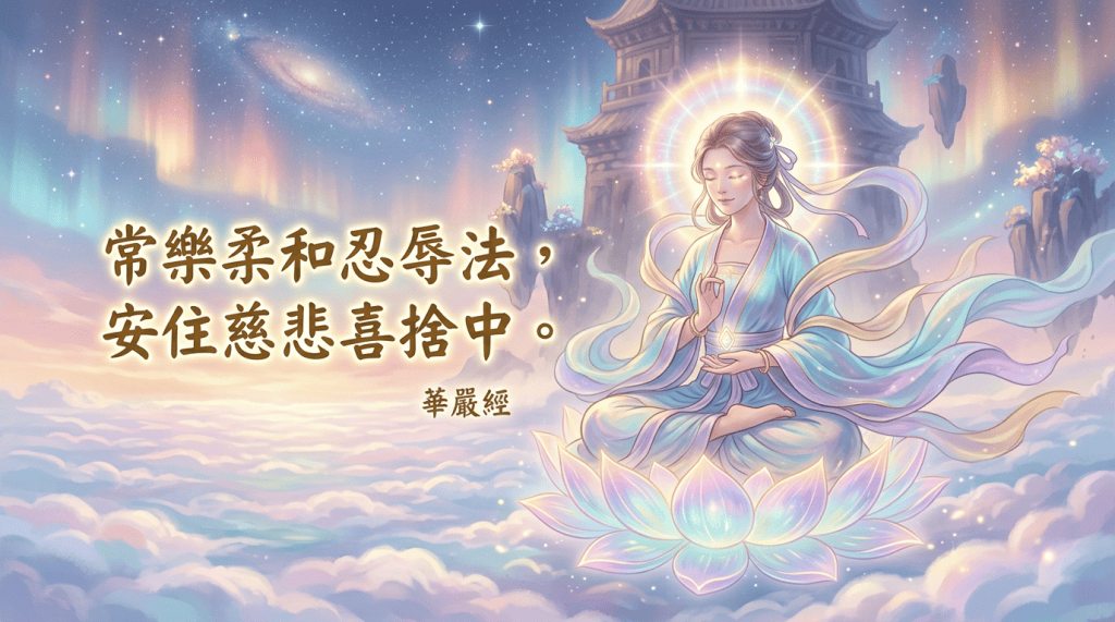 華嚴經柔和忍辱慈悲喜捨